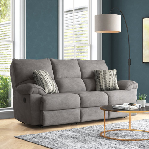 Lark Manor Anaika 89" Pillow Top Arm Reclining Sofa & Reviews Wayfair